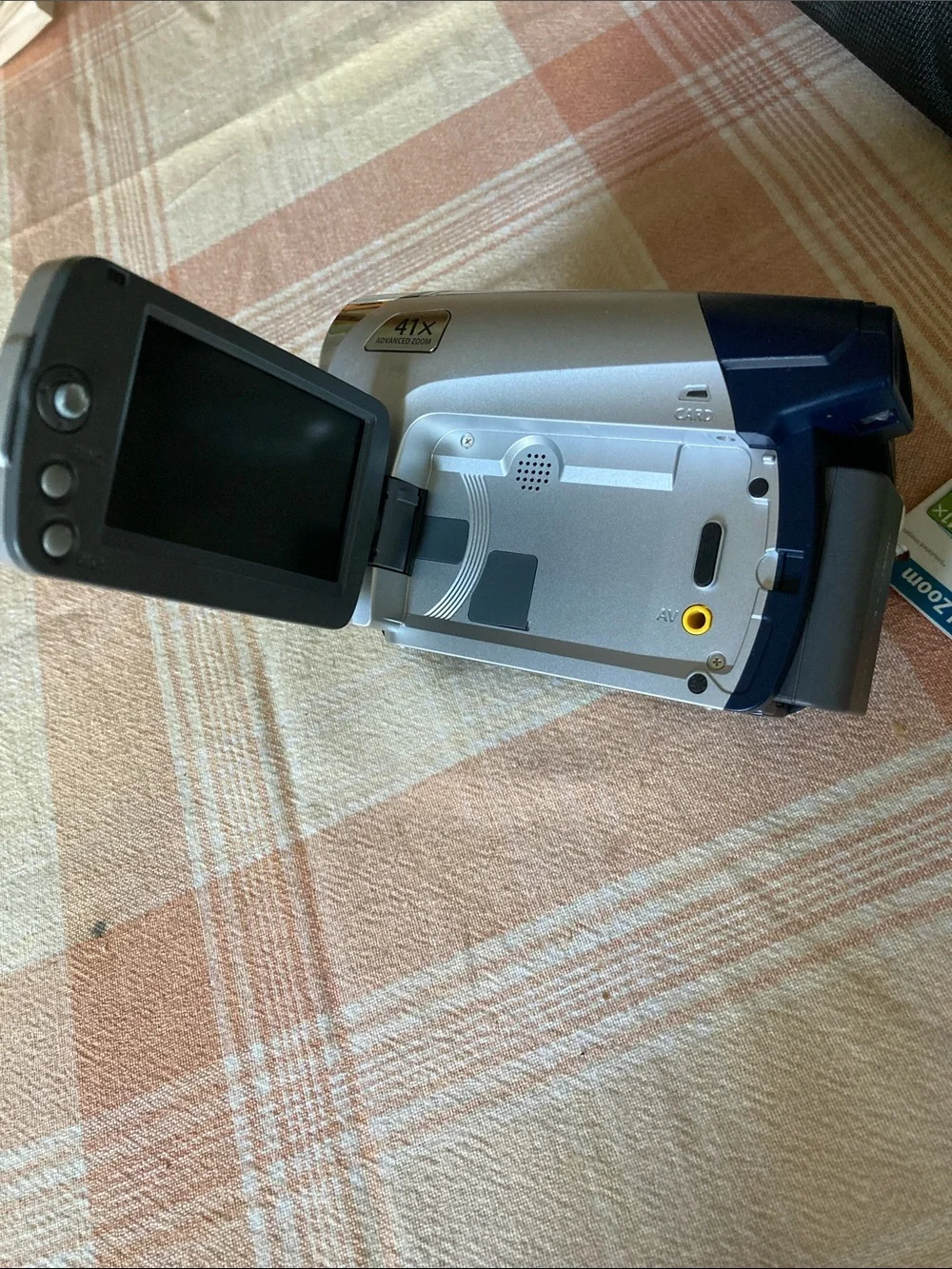 Canon Digital Video camcorder and accessories in black case